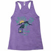 wake up and drink a coffee Racerback Tank