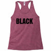 black Racerback Tank