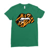 sexy lip biting Ladies Fitted T-Shirt
