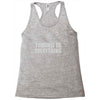 bass player timing is everything Racerback Tank