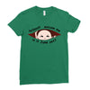 June Peeking Out Asian Baby Boy Ladies Fitted T-Shirt