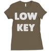 low key Ladies Fitted T-Shirt