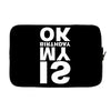 is my birthday ok Laptop sleeve