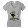 shakespearosaurus Women's V-Neck T-Shirt