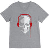 Sound Skull V-Neck Tee