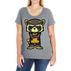 angry raccoon Ladies Curvy T-Shirt
