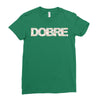 Dobre Floral T-Shirt Design Ladies Fitted T-Shirt