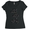 my bmx İs bike Women's Triblend Scoop T-shirt