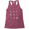 fuck pizza Racerback Tank