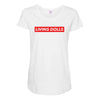 Living Dolls Hyperbeast Maternity Scoop Neck T-shirt