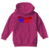 us hot dog Youth Hoodie