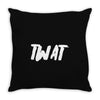 twat Throw Pillow