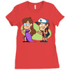 i'm a woman! Ladies Fitted T-Shirt