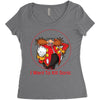 I Want To Kill Sonic Women's Triblend Scoop T-shirt