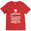 Donald trump The D Is Missing V-Neck Tee