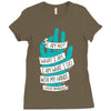 not what i am Ladies Fitted T-Shirt