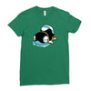 drooly snake slug thing Ladies Fitted T-Shirt