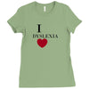 i dyslexia Ladies Fitted T-Shirt