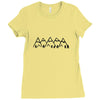 mountains tee Ladies Fitted T-Shirt