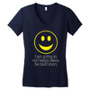 happy place Women's V-Neck T-Shirt