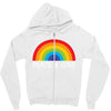 Peace &amp; Love Zipper Hoodie