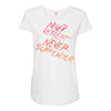 never retreat never surrender Maternity Scoop Neck T-shirt