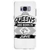 Queens Are Born In June Samsung Galaxy S8 Plus