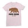 Papa Bear Ladies Fitted T-Shirt