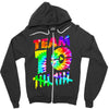 team 10  Rasta Zipper Hoodie