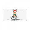 merry cristmas reindeer License Plate