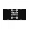 hakuna masquata License Plate