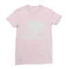 dreamland logo Ladies Fitted T-Shirt