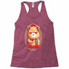 brown bear Racerback Tank