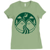 twin pies coffee Ladies Fitted T-Shirt