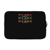 time machine circuits Laptop sleeve
