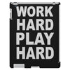 work out play hard funny iPad 3 and 4 Case
