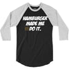Hamburger 3/4 Sleeve Shirt