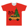 merry christmas car All Over Men's T-shirt