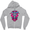 crime fighters club Zipper Hoodie
