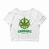 cannabis for medical use only Crop Top