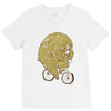 bear safety V-Neck Tee