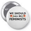 We Sould All Be Feminists Pin-back button
