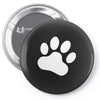 paw sticker vinyl decal Pin-back button