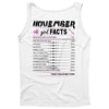 November Girl Facts Sagittarius Tank Top
