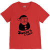 santa's a fake! V-Neck Tee
