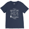 geek life V-Neck Tee