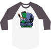 spooky city creatures   hockey team 3/4 Sleeve Shirt
