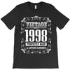 vintage made in 1998 perfectly aged a living legend T-Shirt
