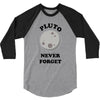 pluto never forget 3/4 Sleeve Shirt