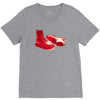 red skinhead bovver boots ideal birthday gift or present V-Neck Tee